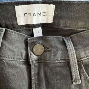 Frame Denim Women's Skinny Jeans in Charcoal